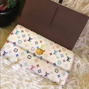 Louis Vuitton Sarah Wallet Multicolor